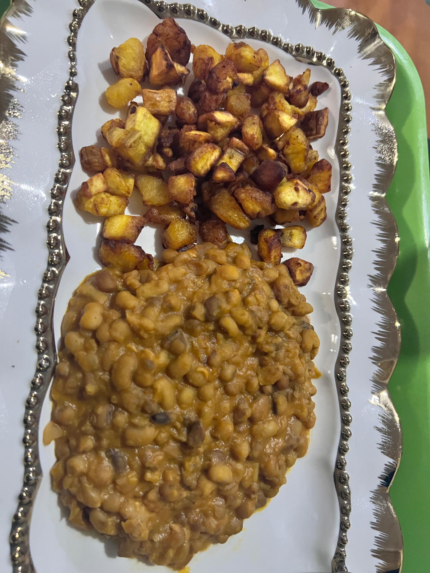 A generous African platter at Podium Empire